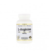 L-Аргинин California Gold Nutrition L-Arginine 500mg 60caps